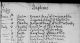 Sarah Lees baptism - 1749 Sarah Lees baptism - 1749