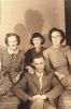 The Foster siblings, Eva, Ivy, Charlotte and Bill, 1942